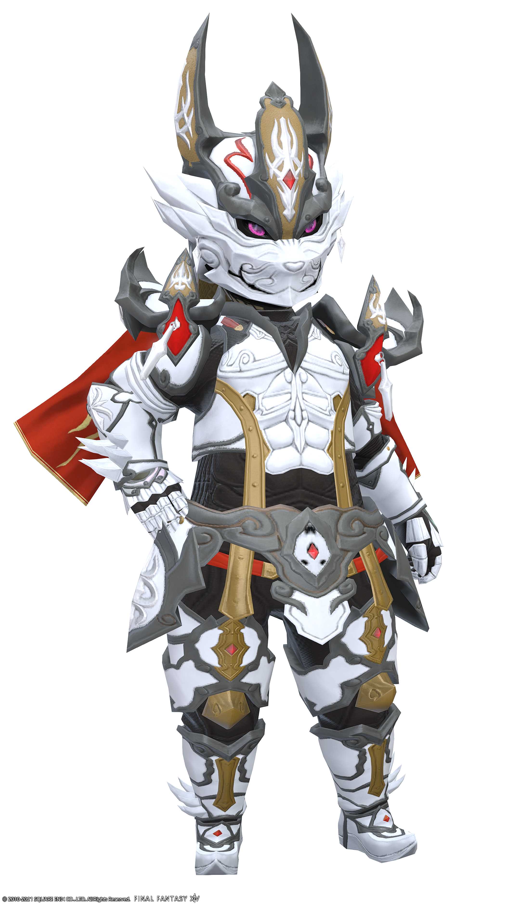【FF14】白夜(竜騎士)装備の見た目