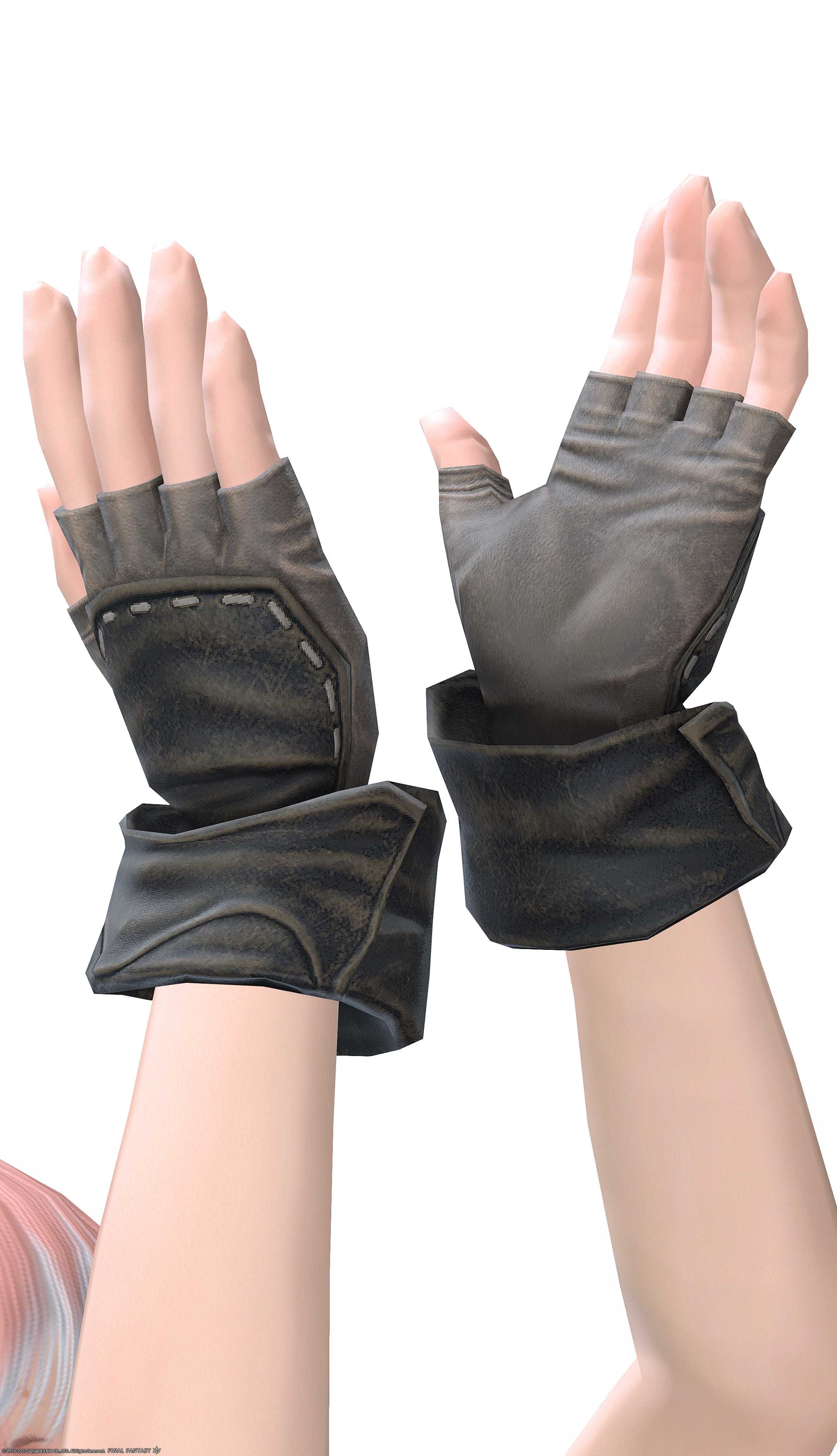 トロイアン・ストライカーフィンガレスグローブ | FF14ミラプリ - Troian Fingerless Gloves of Striking - 手袋/フィンガレス