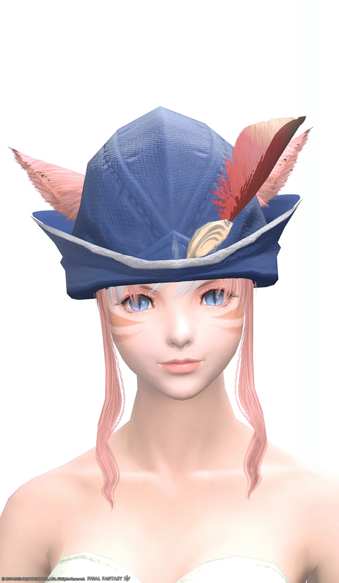 トゥルーブルーハット | FF14ミラプリ - True Blue Hat - 帽子/ハット