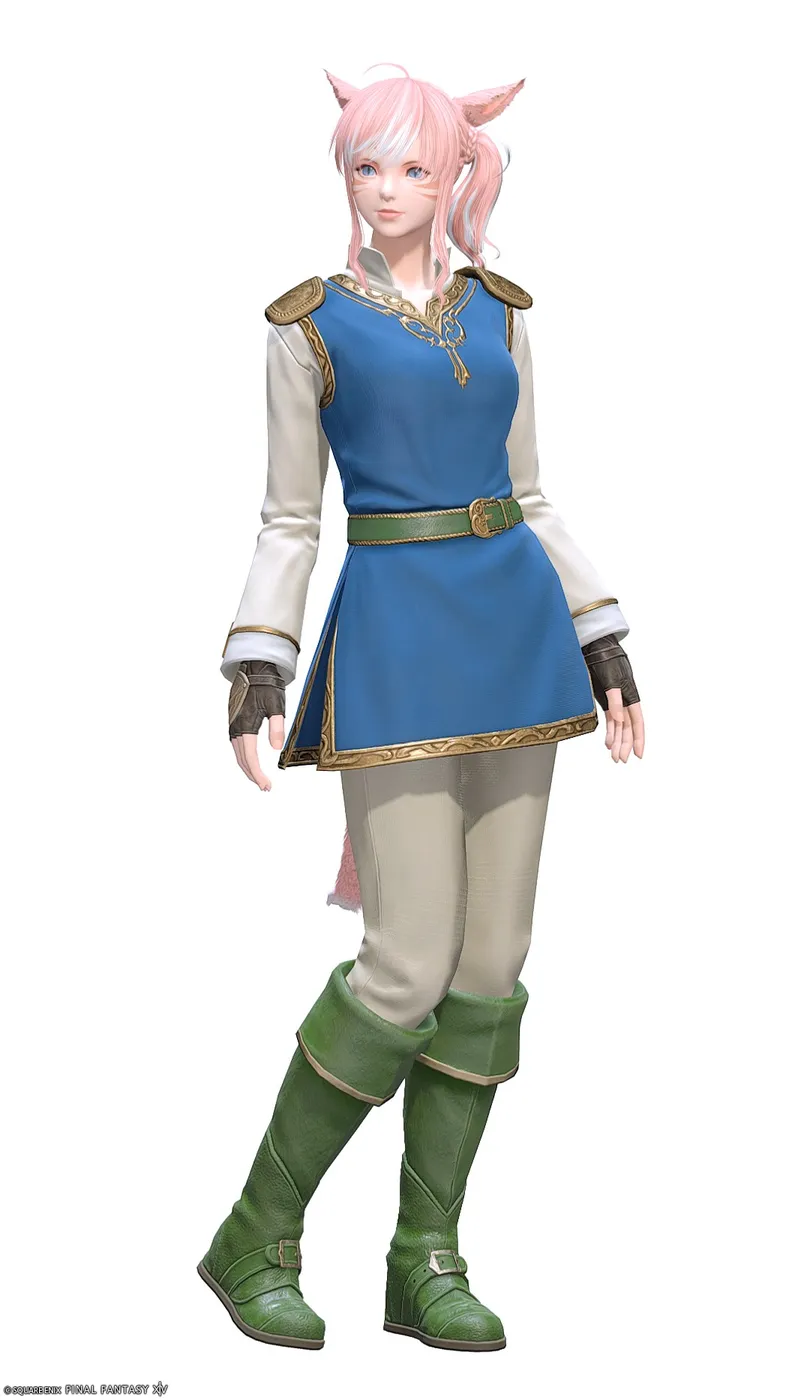 【FF14】トゥール装備👗各種族での見た目・入手方法【クレセントアイル】