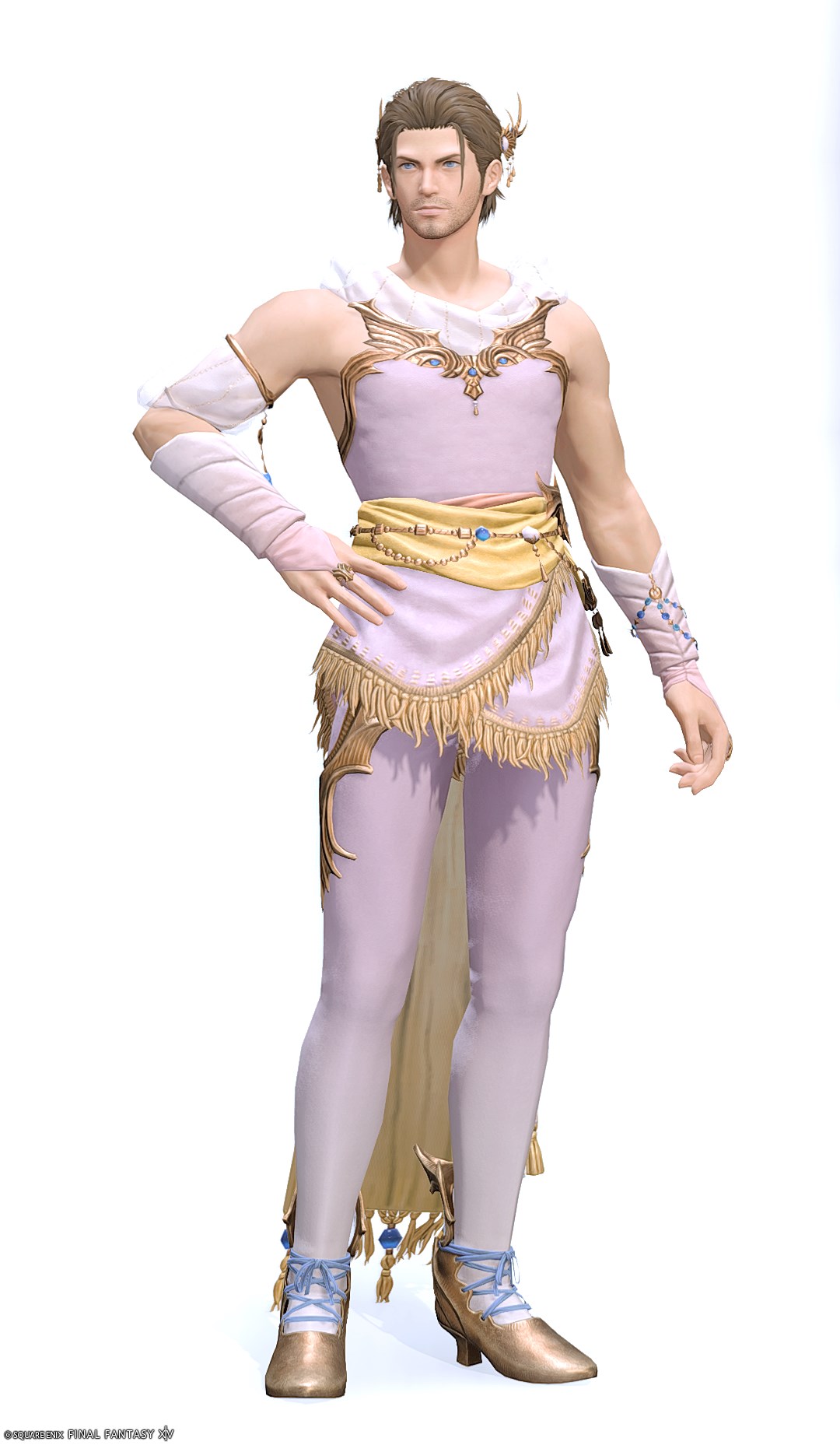 【FF14】タイクーンプリンセス装備👗各種族での見た目・入手方法【クレセントアイル】