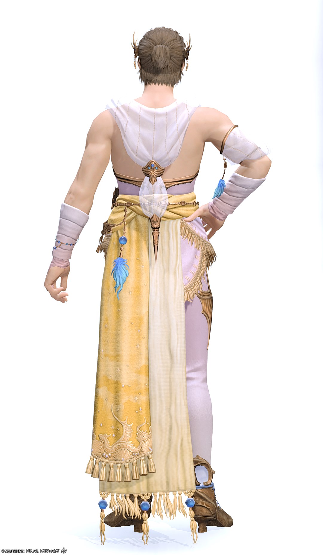 【FF14】タイクーンプリンセス装備👗各種族での見た目・入手方法【クレセントアイル】