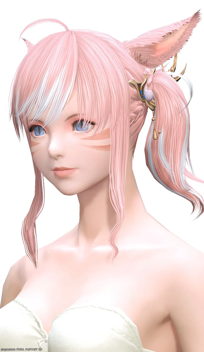 ミラプリ「タイクーンプリンセス・ヘアピン」装備ミコッテでの見た目紹介6
