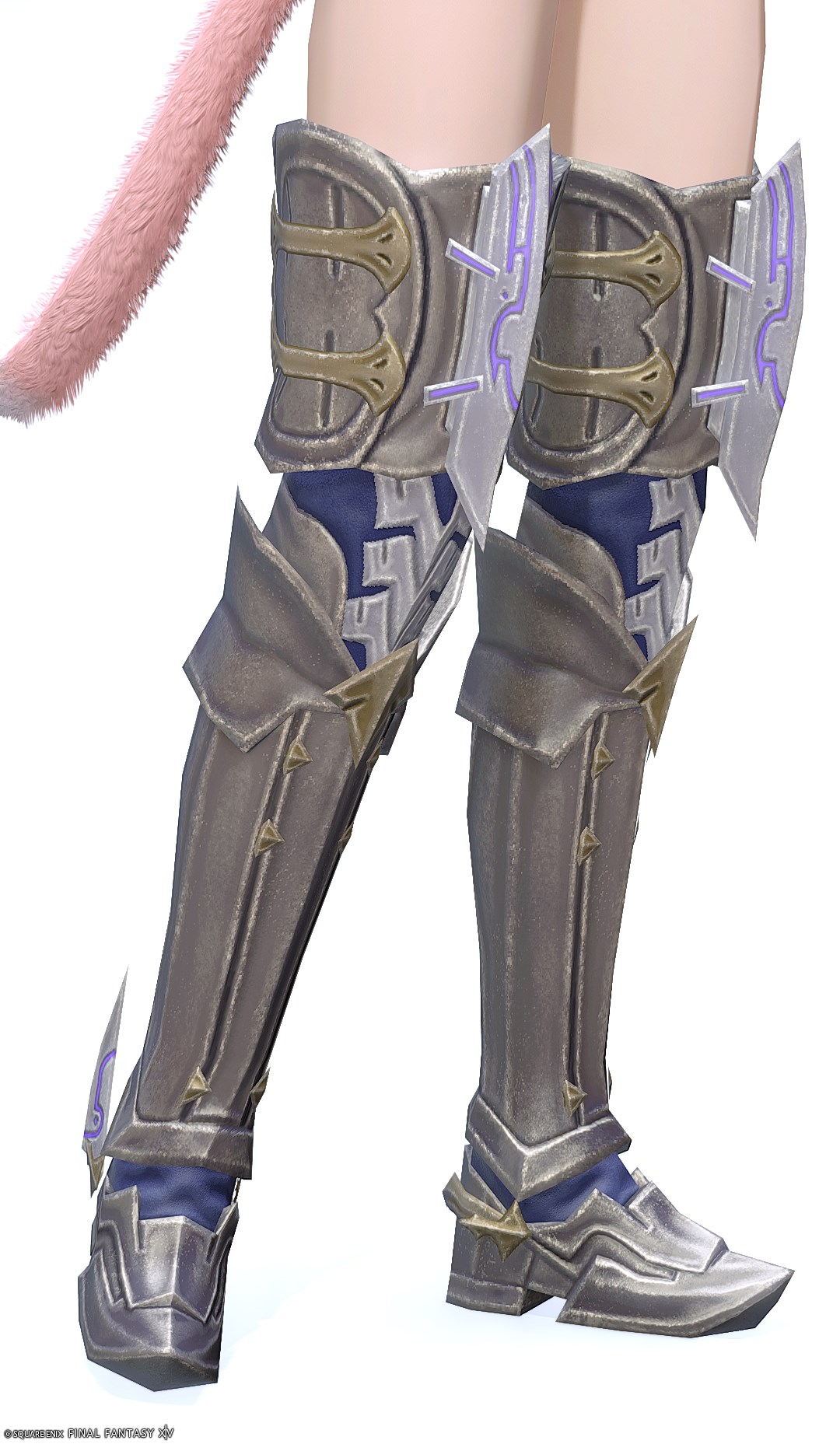 アンダーキープ・ディフェンダーサバトン | FF14ミラプリ - Underkeep Sabatons of Fending - 足甲
