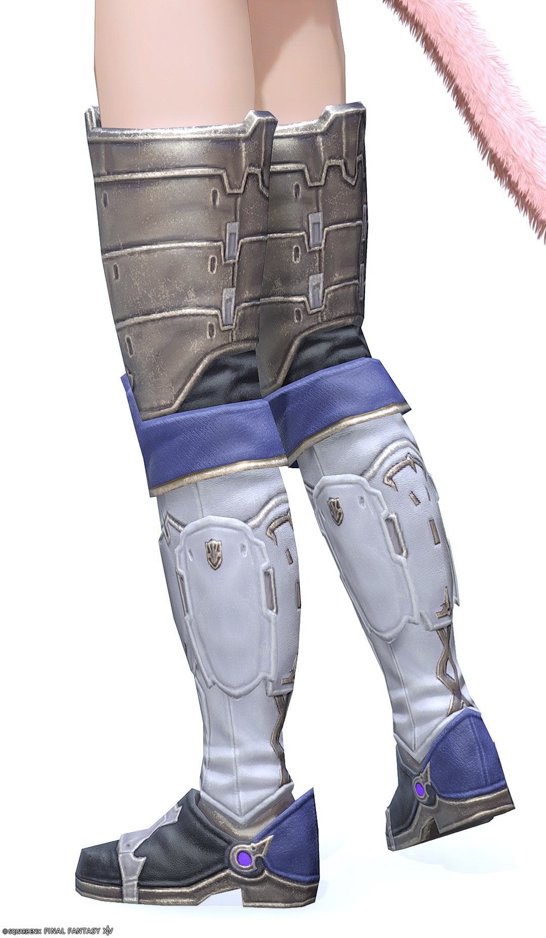 アンダーキープ・ストライカーサイブーツ | FF14ミラプリ - Underkeep Thighboots of Striking - 足甲