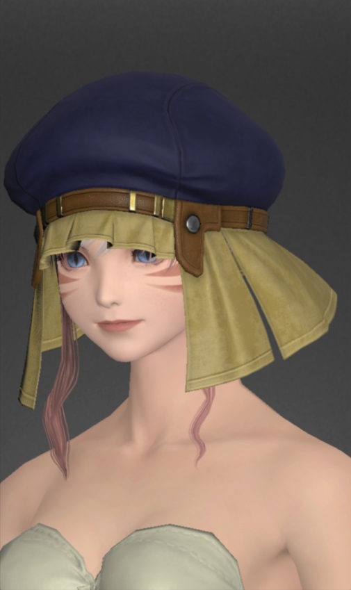 ヴァナ・ディーリアン・レンジャーボンネット | FF14ミラプリ - Vana'dielian Bonnet of Aiming - 帽子/その他帽子