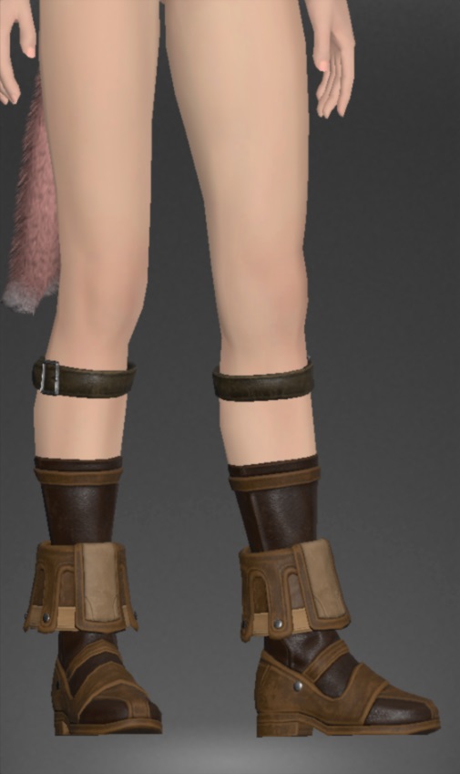 ヴァナ・ディーリアン・レンジャープーレーヌ | FF14ミラプリ - Vana'dielian Poulaines of Aiming - ブーツ