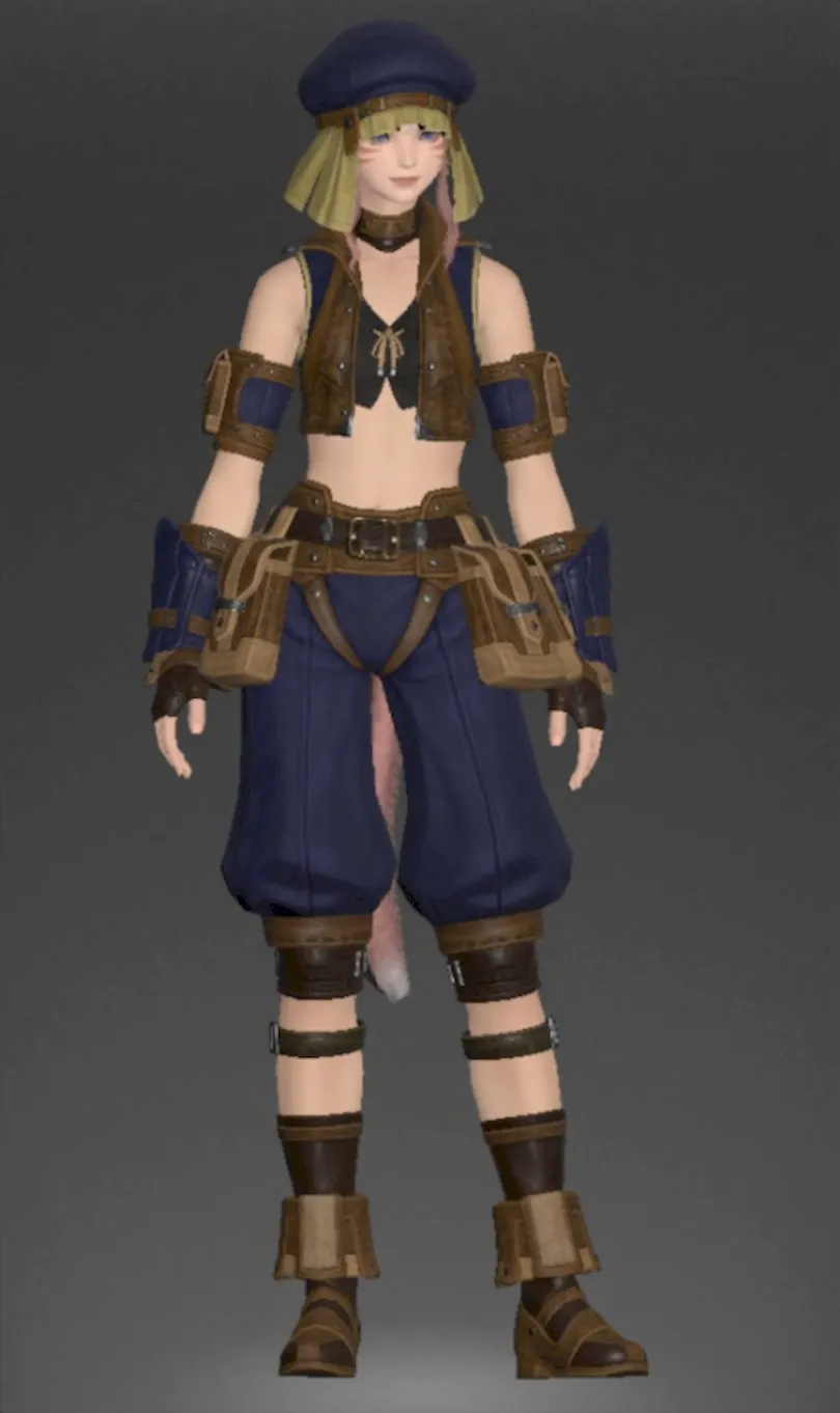 【FF14】ヴァナ・ディーリアン・レンジャー装備👗各種族での見た目・入手方法【ウィンダス：ザ・サードウォーク】