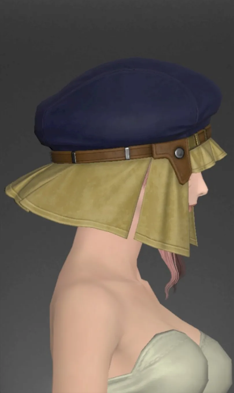 ミラプリ「ヴァナ・ディーリアン・レンジャーボンネット」装備試着さんでの見た目紹介4