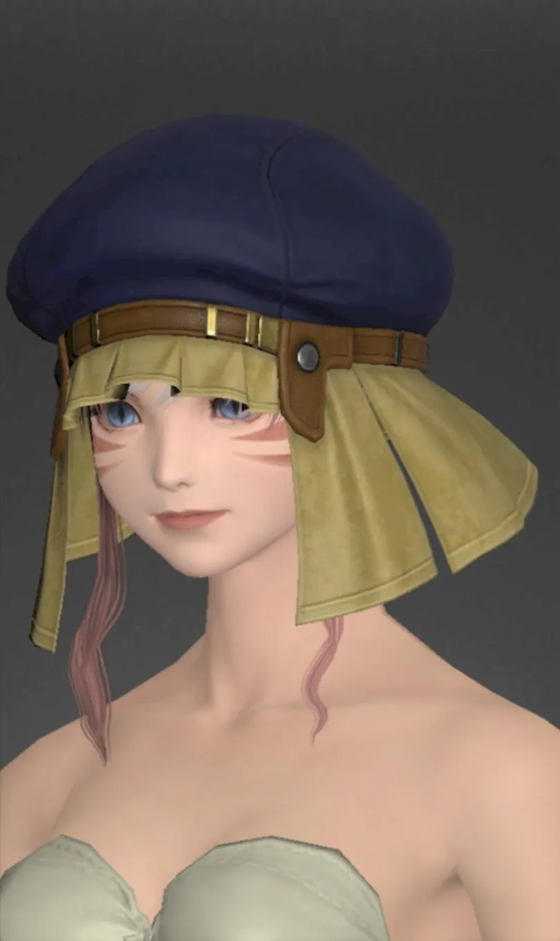 ミラプリ「ヴァナ・ディーリアン・レンジャーボンネット」装備試着さんでの見た目紹介6