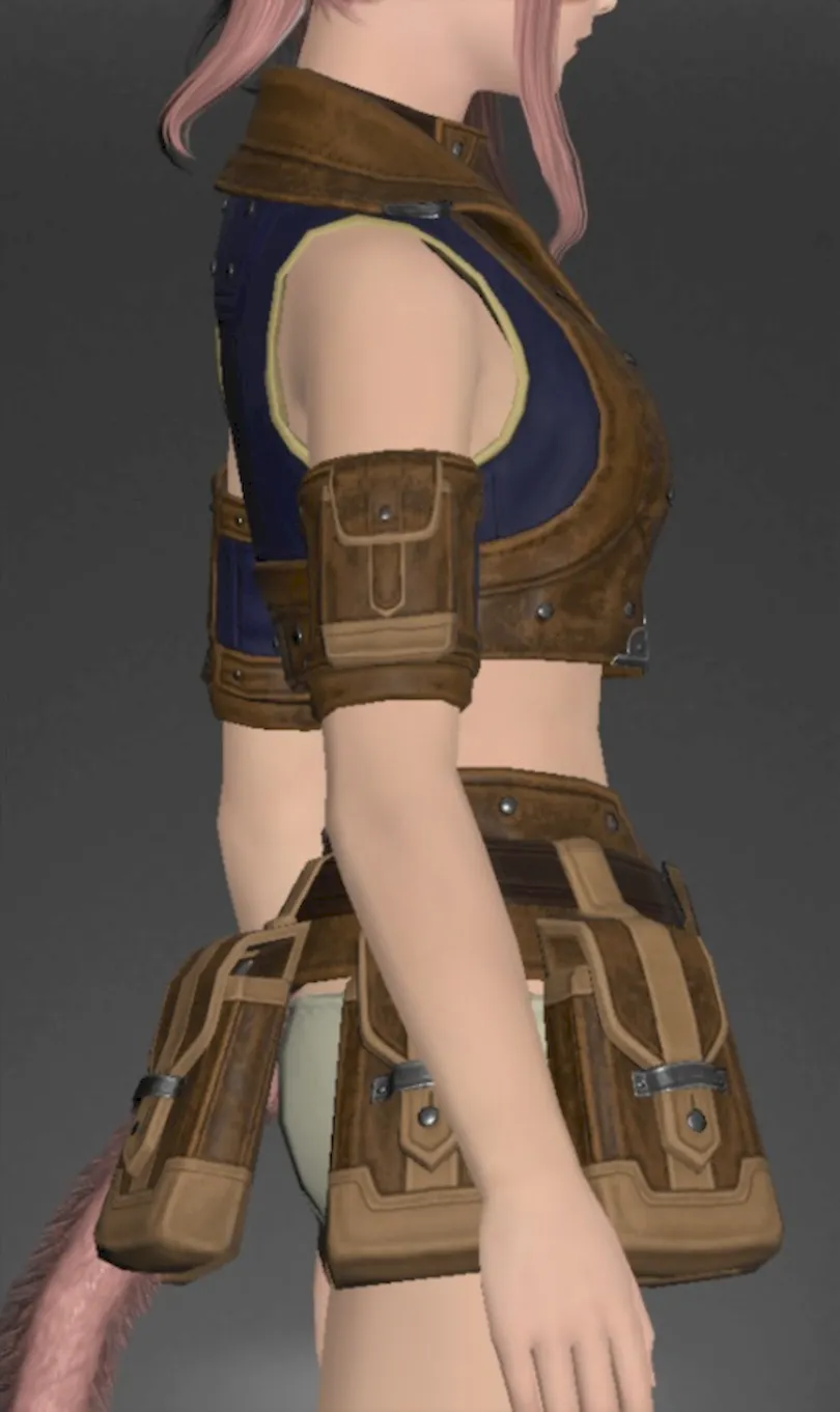 ミラプリ「ヴァナ・ディーリアン・レンジャーベスト」装備試着さんでの見た目紹介8