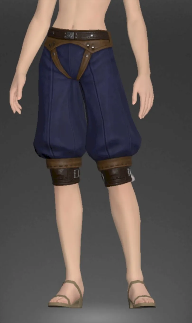 ミラプリ「ヴァナ・ディーリアン・レンジャーキュロット」装備試着さんでの見た目紹介16