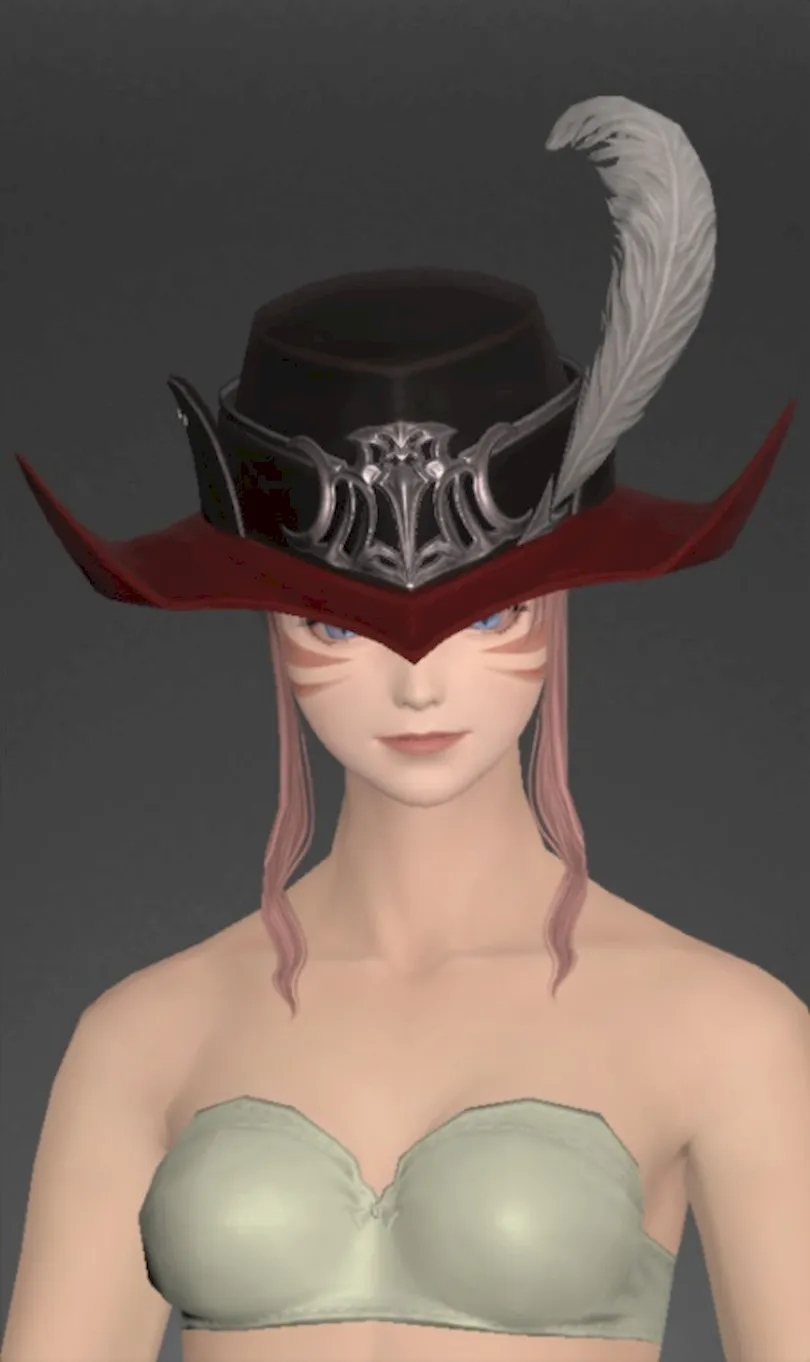 ミラプリ「ヴァナ・ディーリアン・キャスターシャポー」装備試着さんでの見た目紹介3