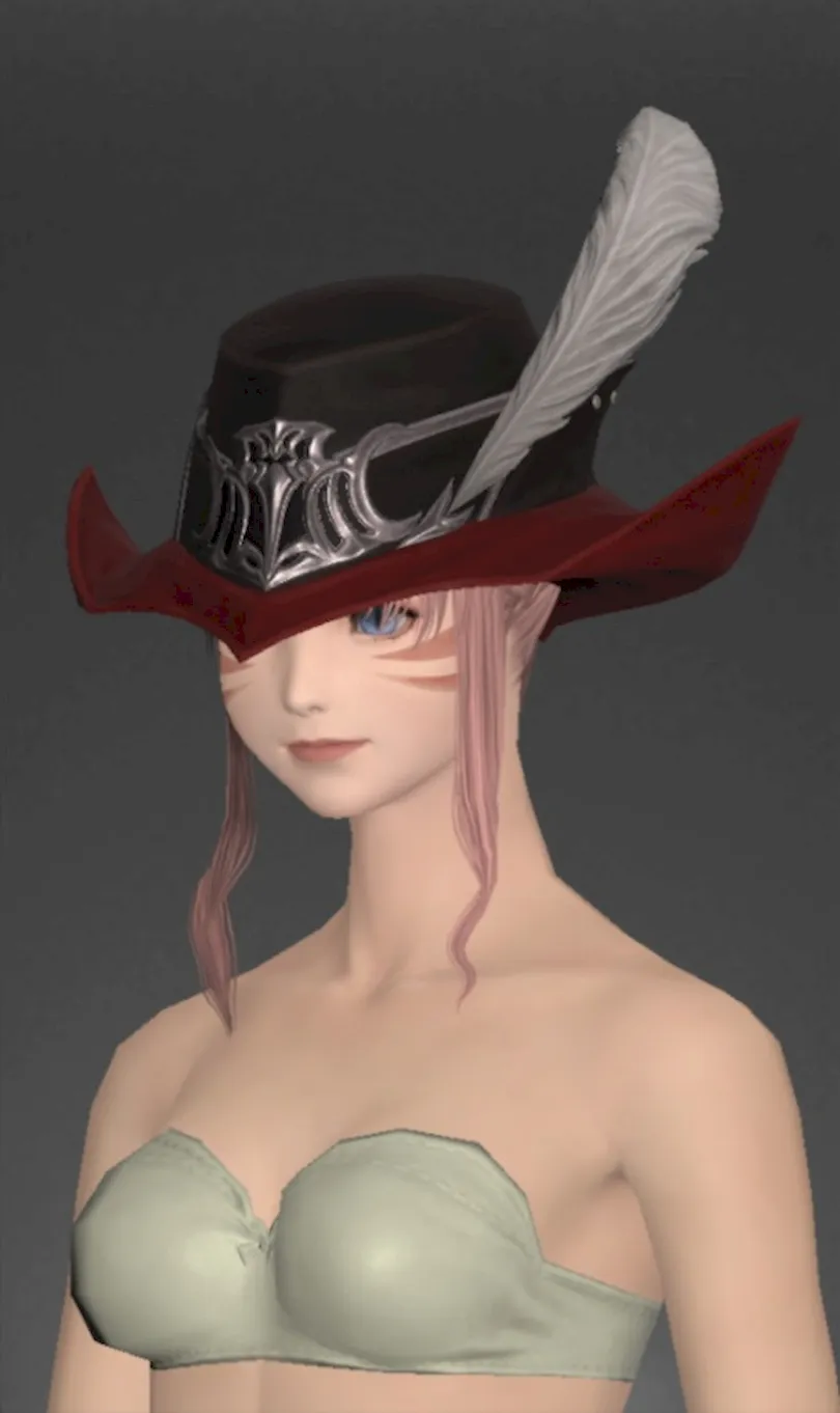 ミラプリ「ヴァナ・ディーリアン・キャスターシャポー」装備試着さんでの見た目紹介6