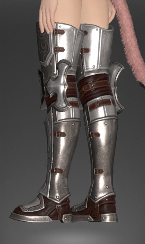 ヴァナ・ディーリアン・ディフェンダーソルレット | FF14ミラプリ - Vana'dielian Sollerets of Fending - 足甲