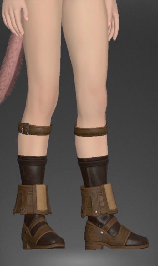ヴァナ・ディーリアン・スカウトプーレーヌ | FF14ミラプリ - Vana'dielian Poulaines of Scouting - ブーツ