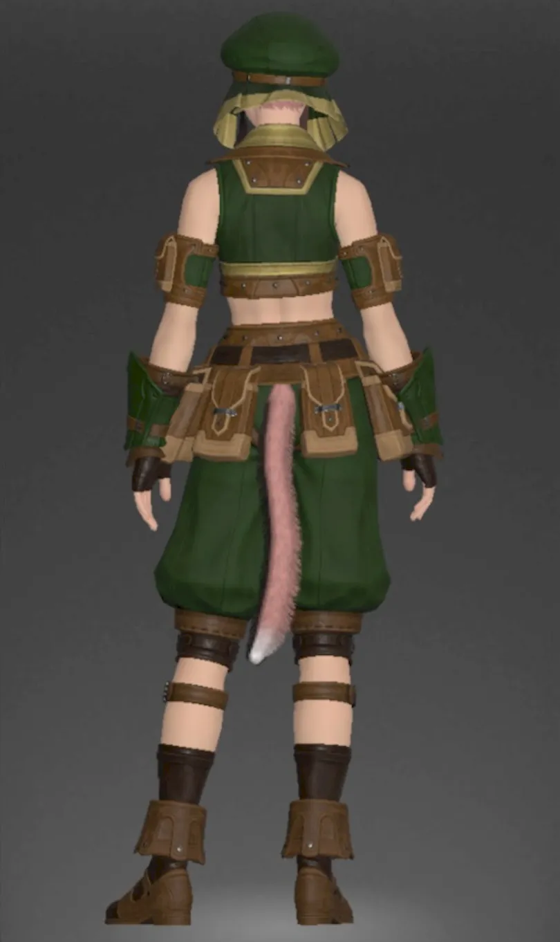 ミラプリ「ヴァナ・ディーリアン・スカウト」装備試着さんでの見た目紹介2