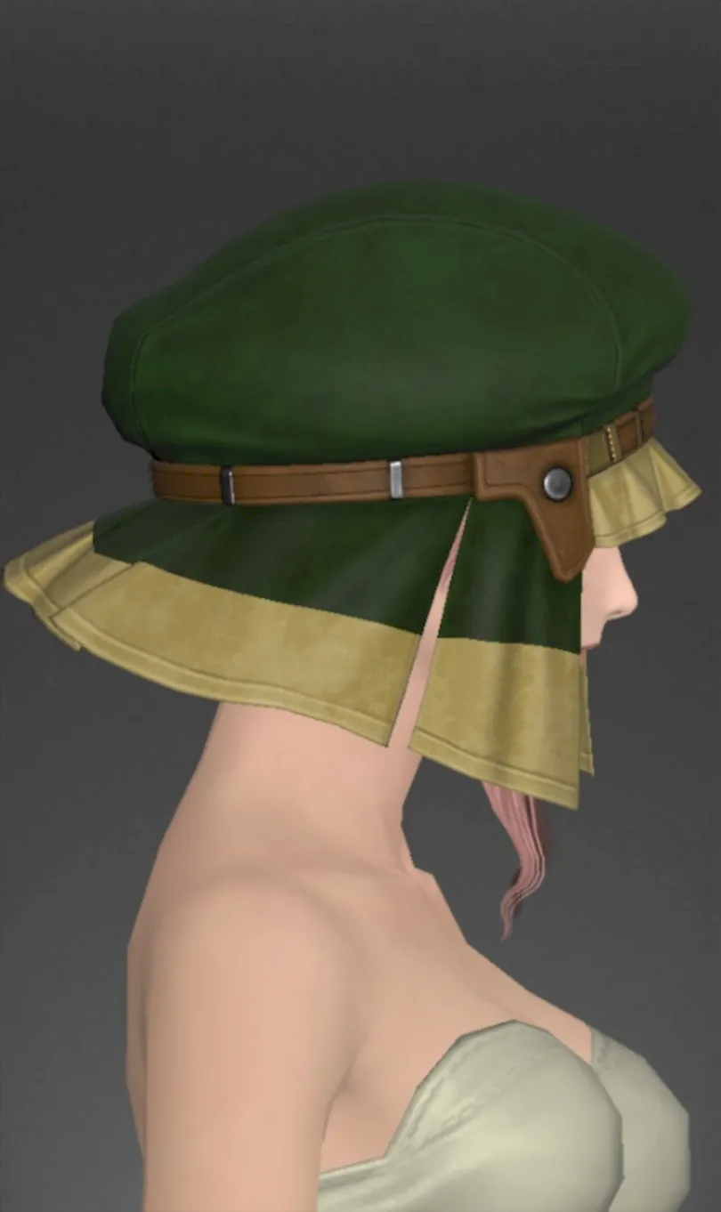 ミラプリ「ヴァナ・ディーリアン・スカウトボンネット」装備試着さんでの見た目紹介4