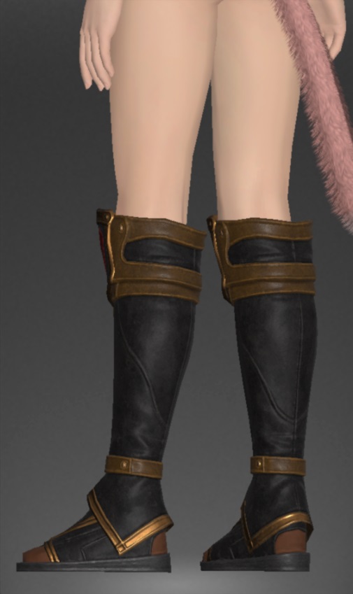 ヴァナ・ディーリアン・ストライカーゲートル | FF14ミラプリ - Vana'dielian Gaiters of Striking - ブーツ