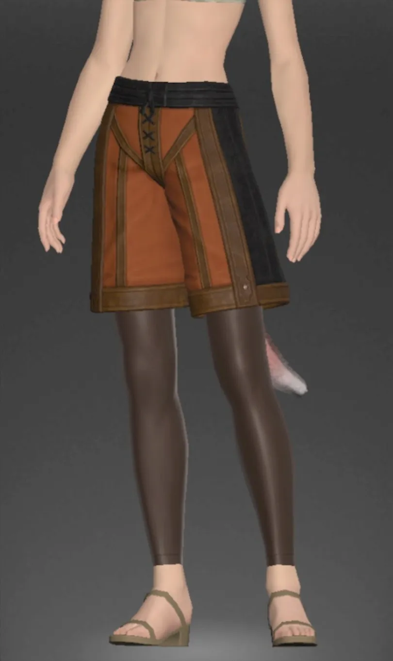 ミラプリ「ヴァナ・ディーリアン・ストライカーハーフパンツ」装備試着さんでの見た目紹介16