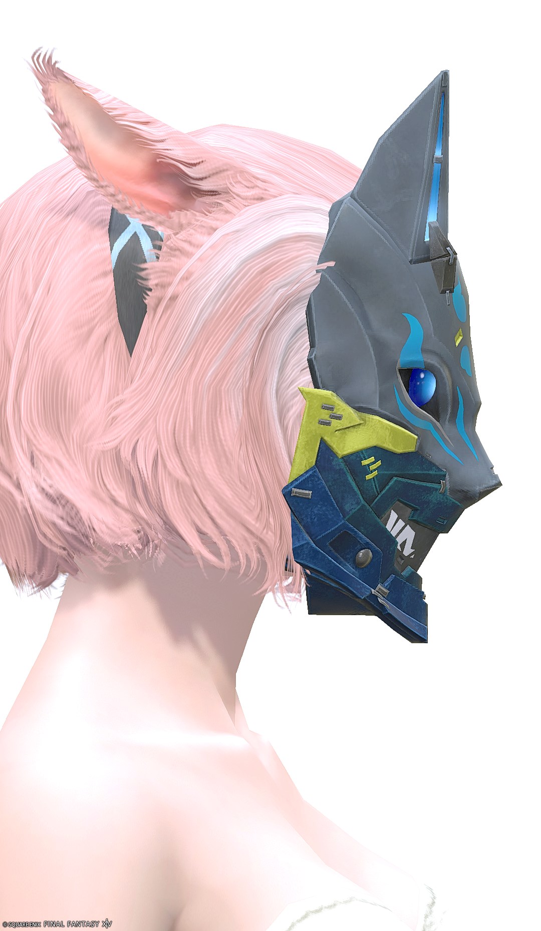 ヴァンガード・キャスターマスク | FF14ミラプリ - Vanguard Mask of Casting - ヘッドギア・フェイスガード/マスク/ヘッドドレス・ヘアアクセサリー/耳