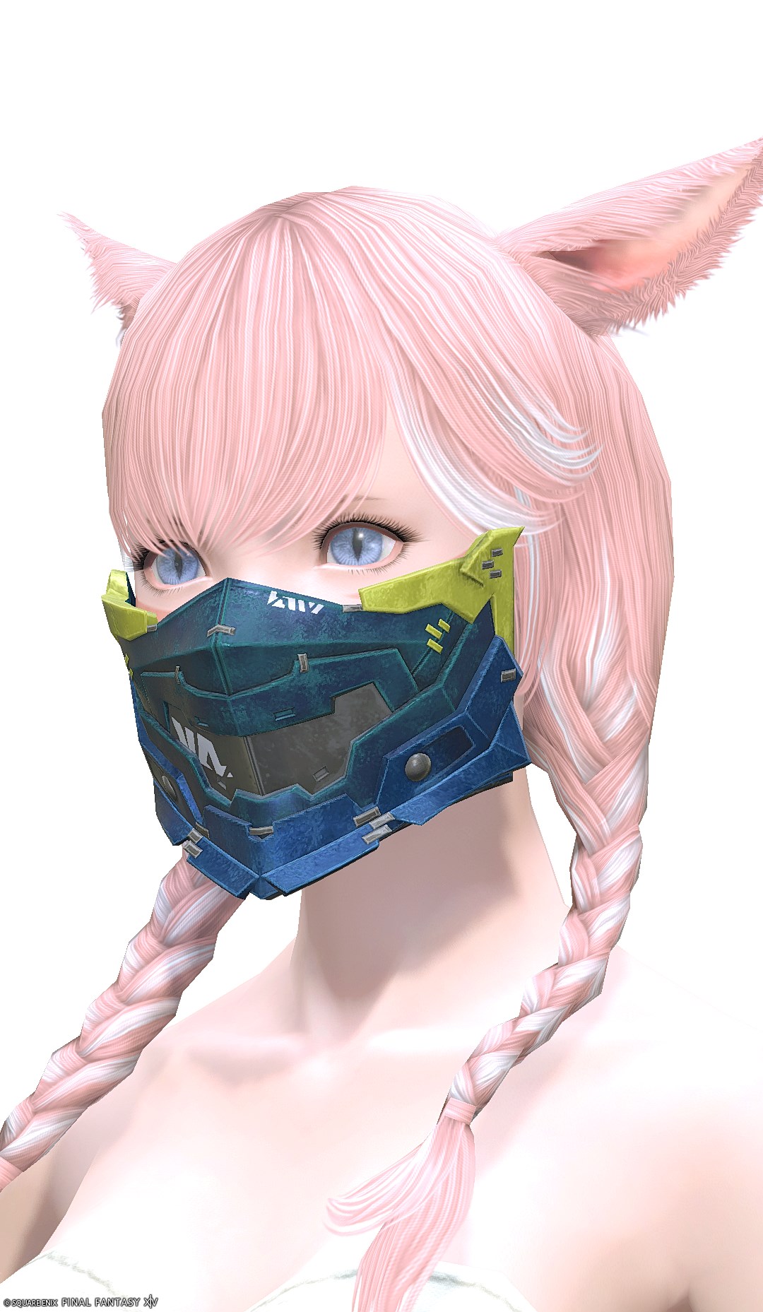 ヴァンガード・キャスターマスク | FF14ミラプリ - Vanguard Mask of Casting - ヘッドギア・フェイスガード/マスク/ヘッドドレス・ヘアアクセサリー/耳