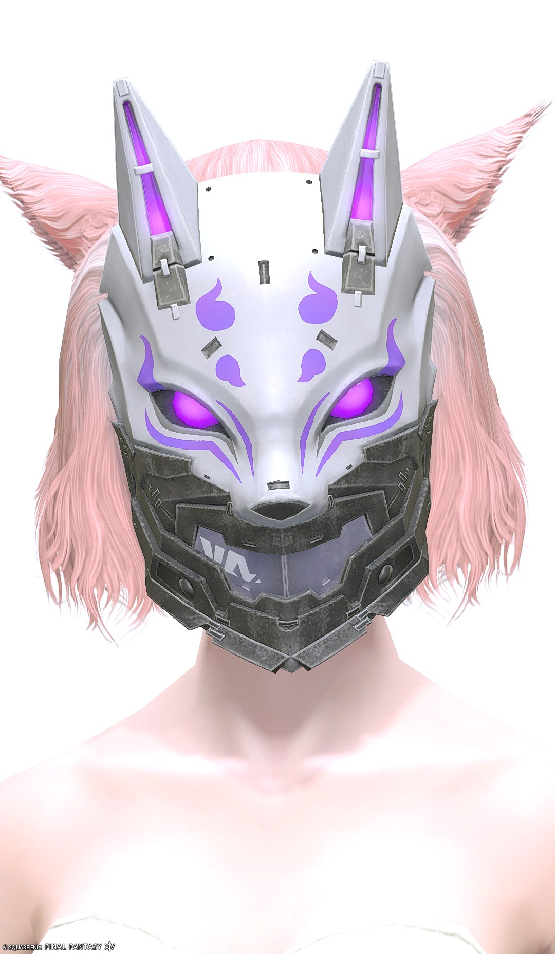 ヴァンガード・ヒーラーマスク | FF14ミラプリ - Vanguard Mask of Healing - ヘッドギア・フェイスガード/マスク/ヘッドドレス・ヘアアクセサリー/耳