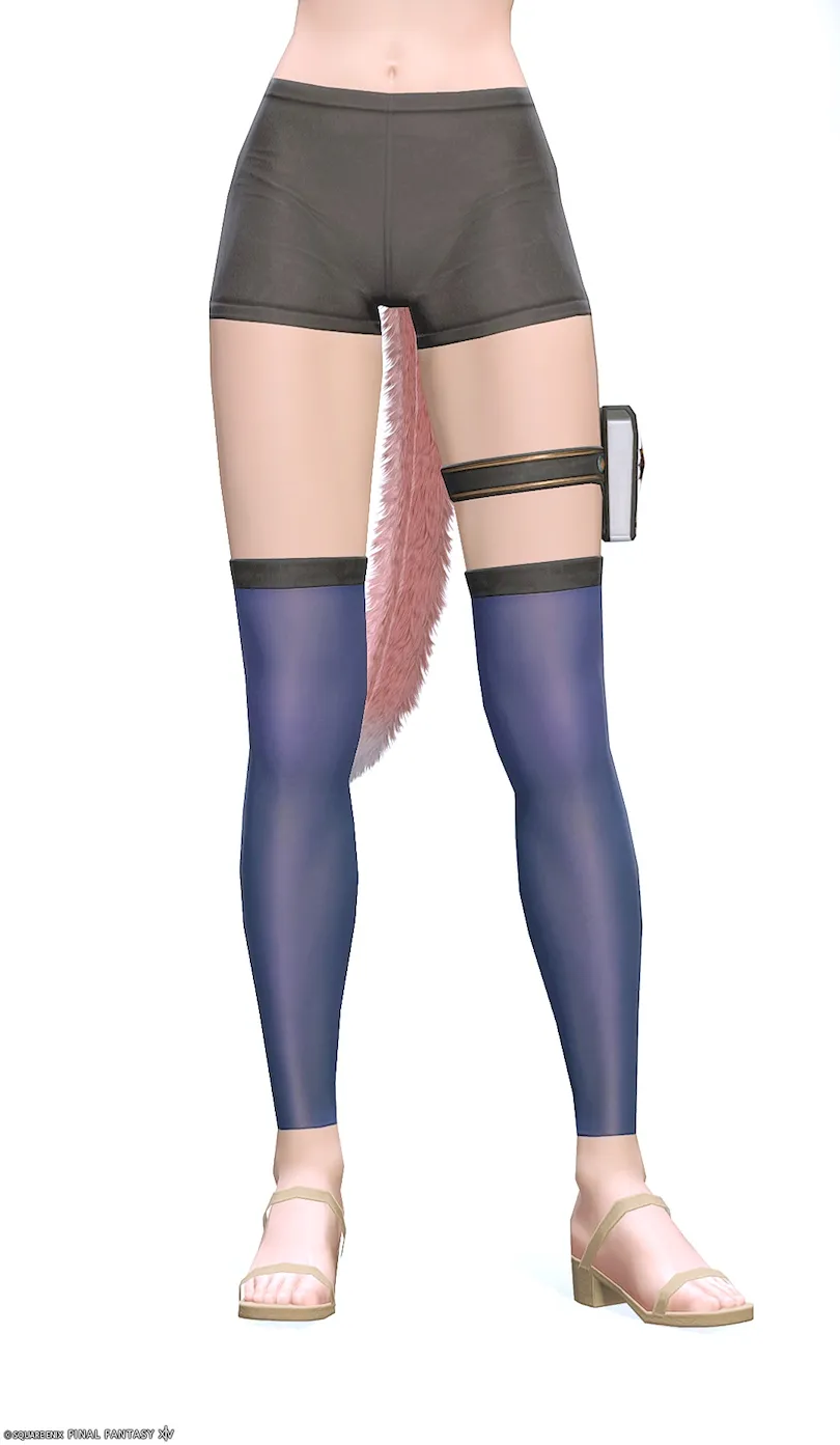 ミラプリ「ビブラプリンセス・ボトム」装備ミコッテでの見た目紹介13