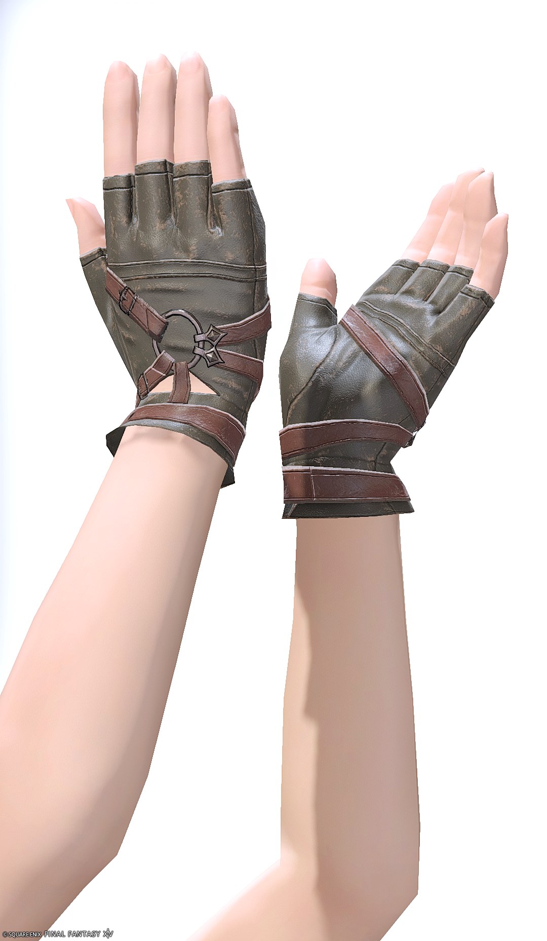 ヴァイパー・ハーフグローブ | FF14ミラプリ - Viper's Halfgloves - 手袋/フィンガレス