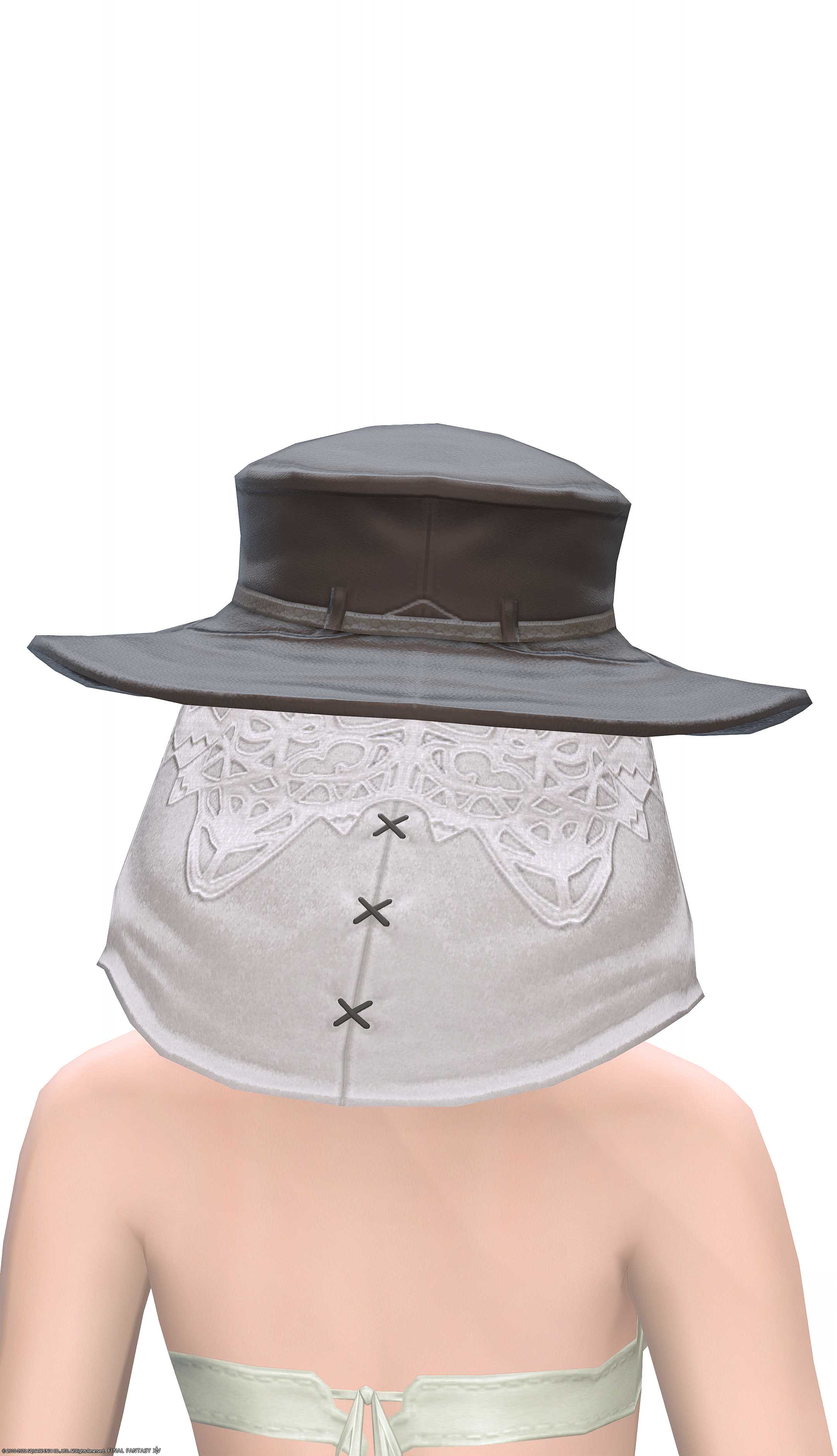 フッブート・キャスターハット | FF14ミラプリ - Voeburtite Hat of Casting - ヴェール/帽子/ハット