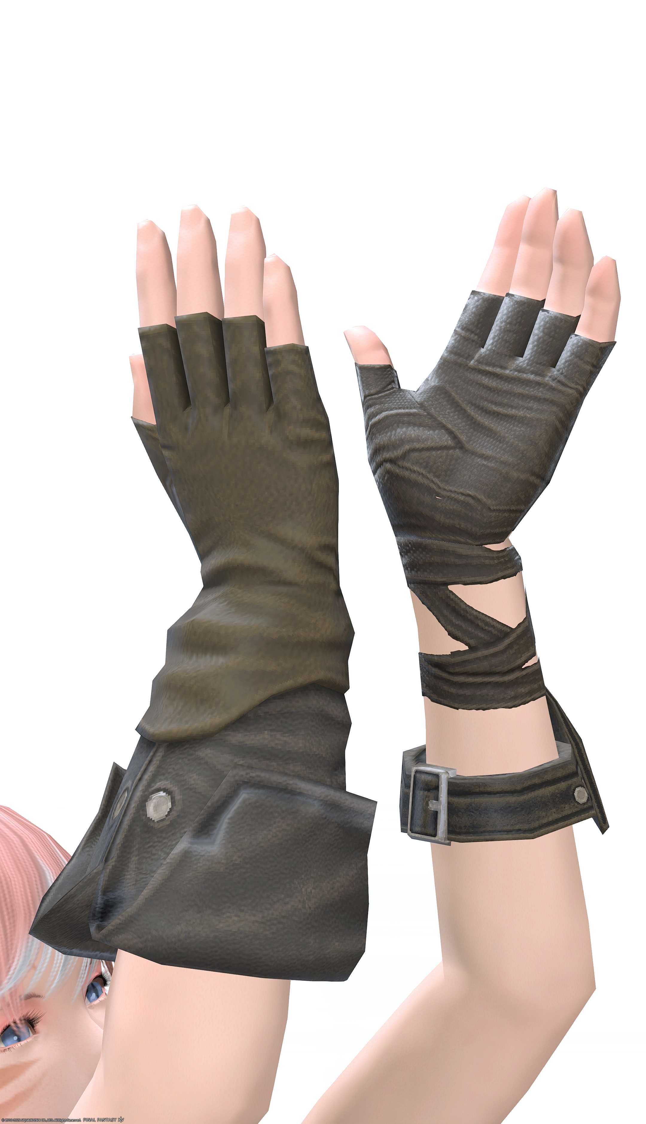 ウェイファーラー・フィンガレスグローブ | FF14ミラプリ - Wayfarer's Fingerless Gloves - 手袋/フィンガレス