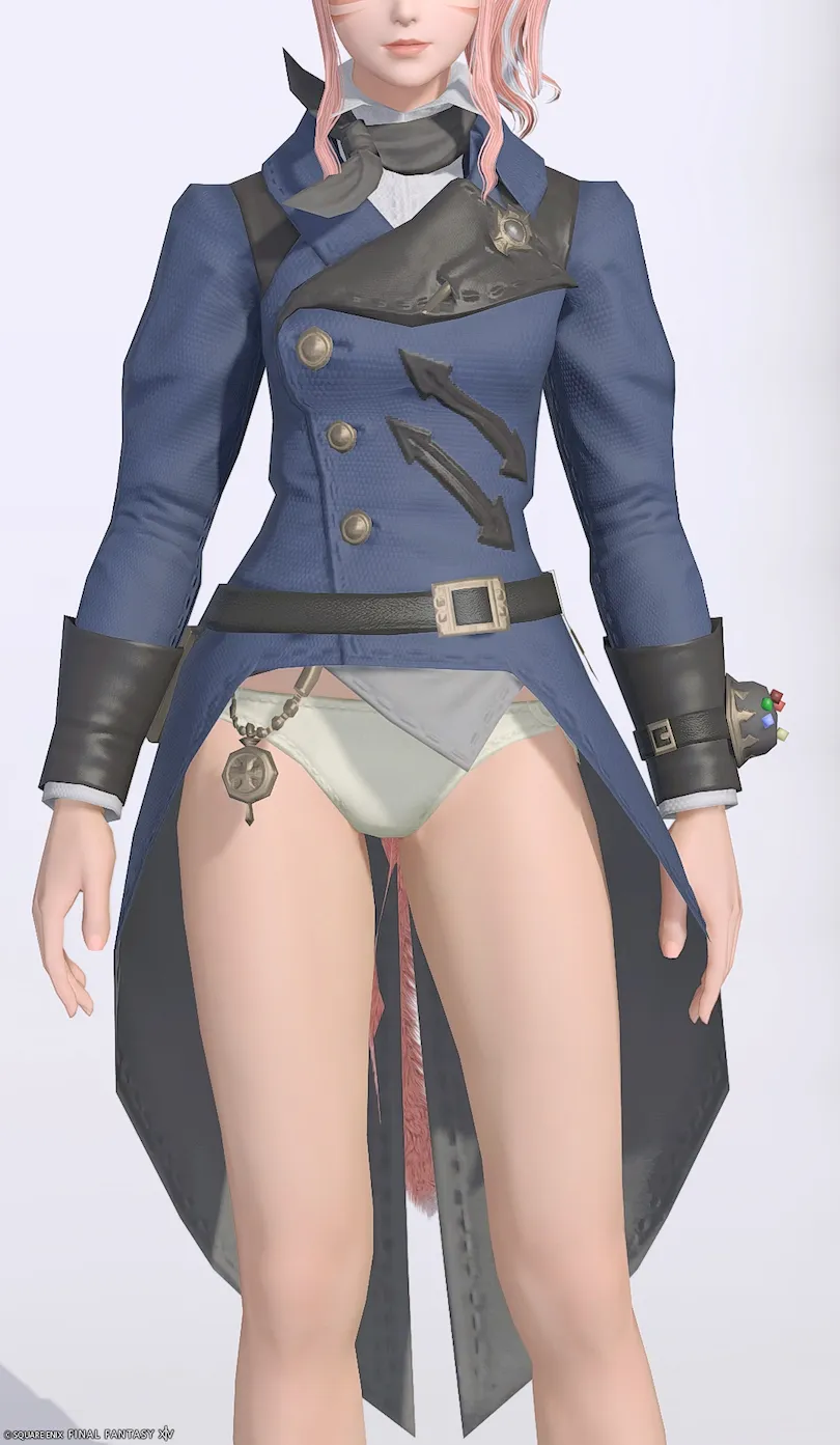 ミラプリ「ウィーバースワローテイル」装備ミコッテでの見た目紹介7