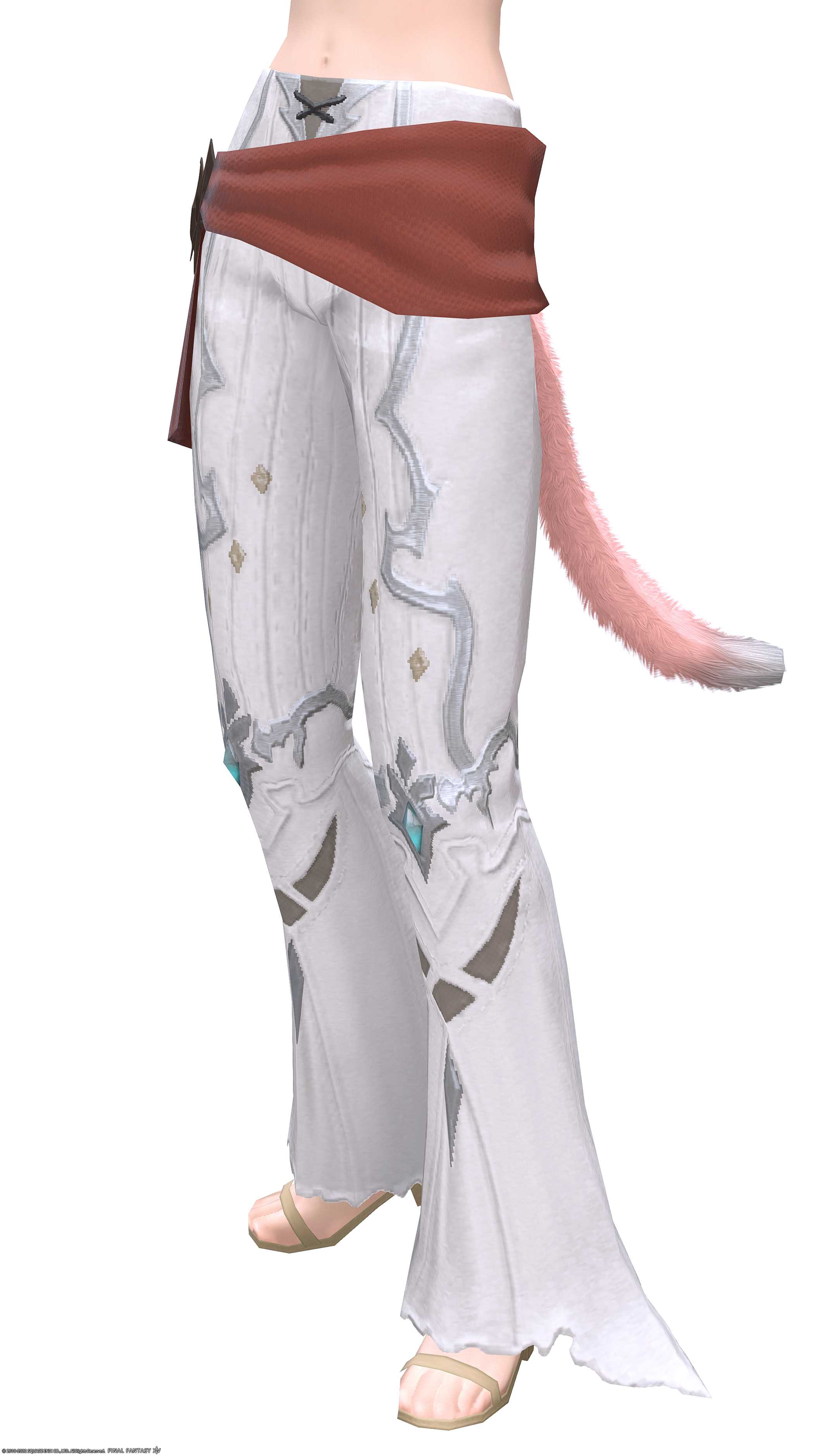 ヤフェーム・ヒーラートラウザー | FF14ミラプリ - Yafaemi Trousers of Healing - パンツ/フレア