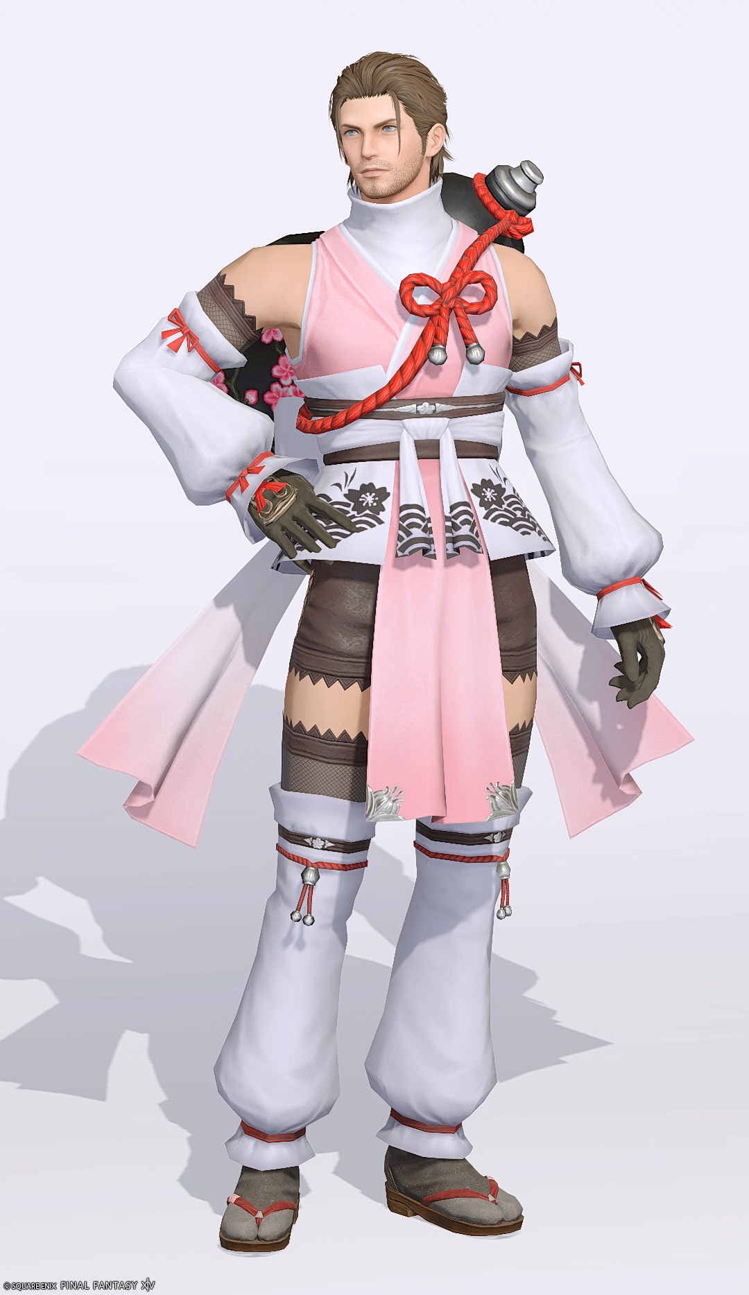【FF14】夜桜装備👗各種族での見た目・入手方法【花遁のヨザクラ】