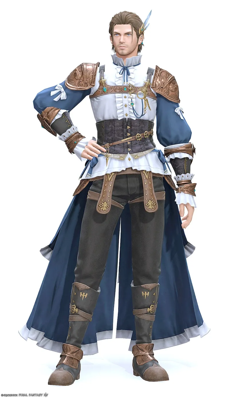 【FF14】ユウェヤーワータ・ディフェンダー（ナイト・戦士・暗黒騎士・ガンブレイカー）装備の見た目