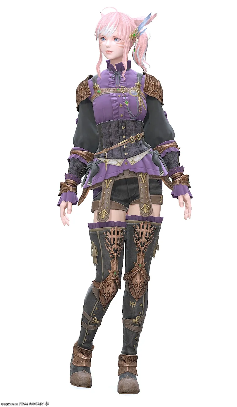 【FF14】ユウェヤーワータ・ストライカー装備👗各種族での見た目・入手方法【廃地討究 ユウェヤーワータ】