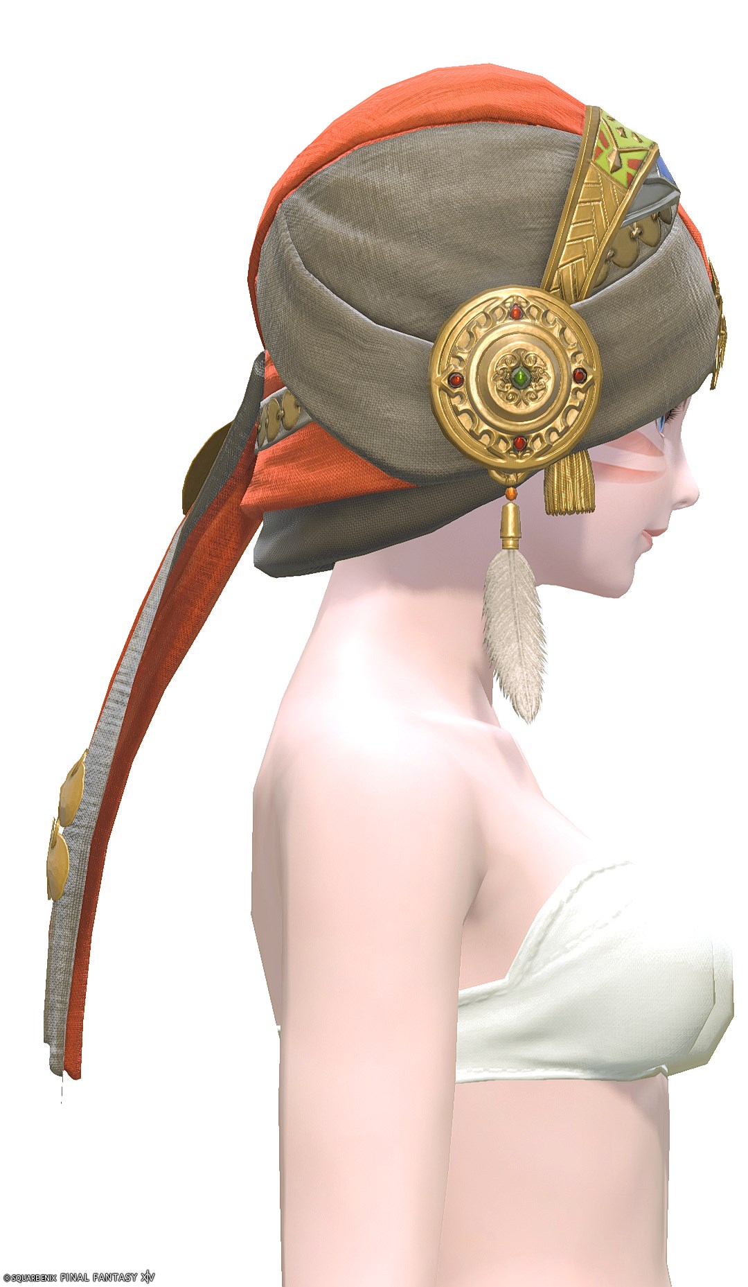 ゾーモー・レンジャーターバン | FF14ミラプリ - Zormor Turban of Aiming - 帽子/ターバン