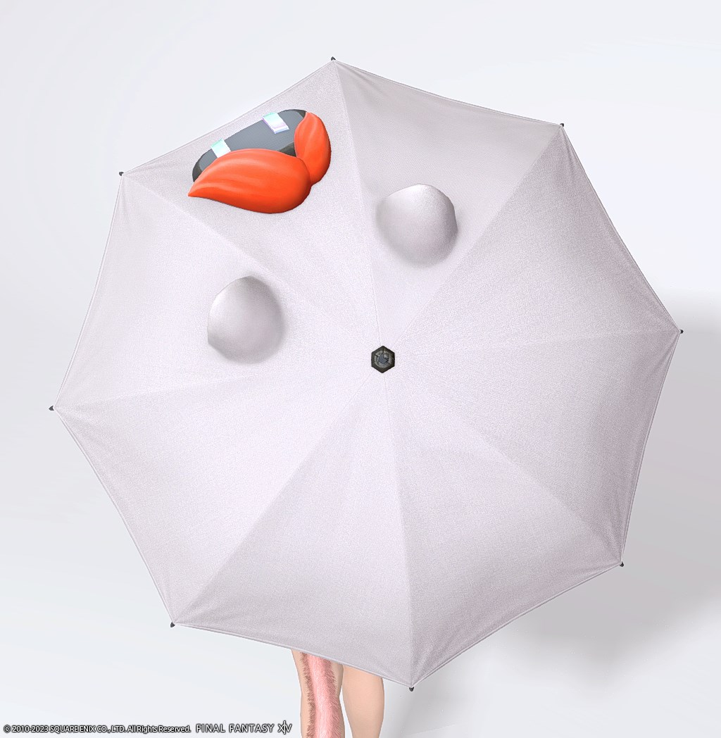 【FF14】ねこみみさんの傘💍見た目・入手方法【ファッションアクセサリー】