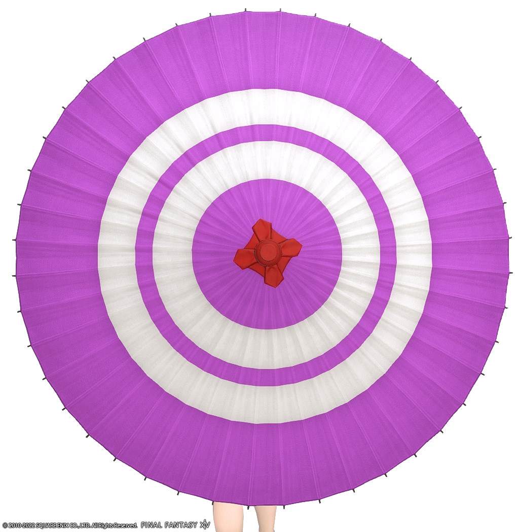 紫漆塗番傘0