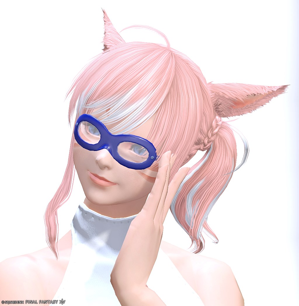 【FF14】スタイルカタログ:ボールドリムグラス💍見た目・入手方法【フェイスアクセサリー】