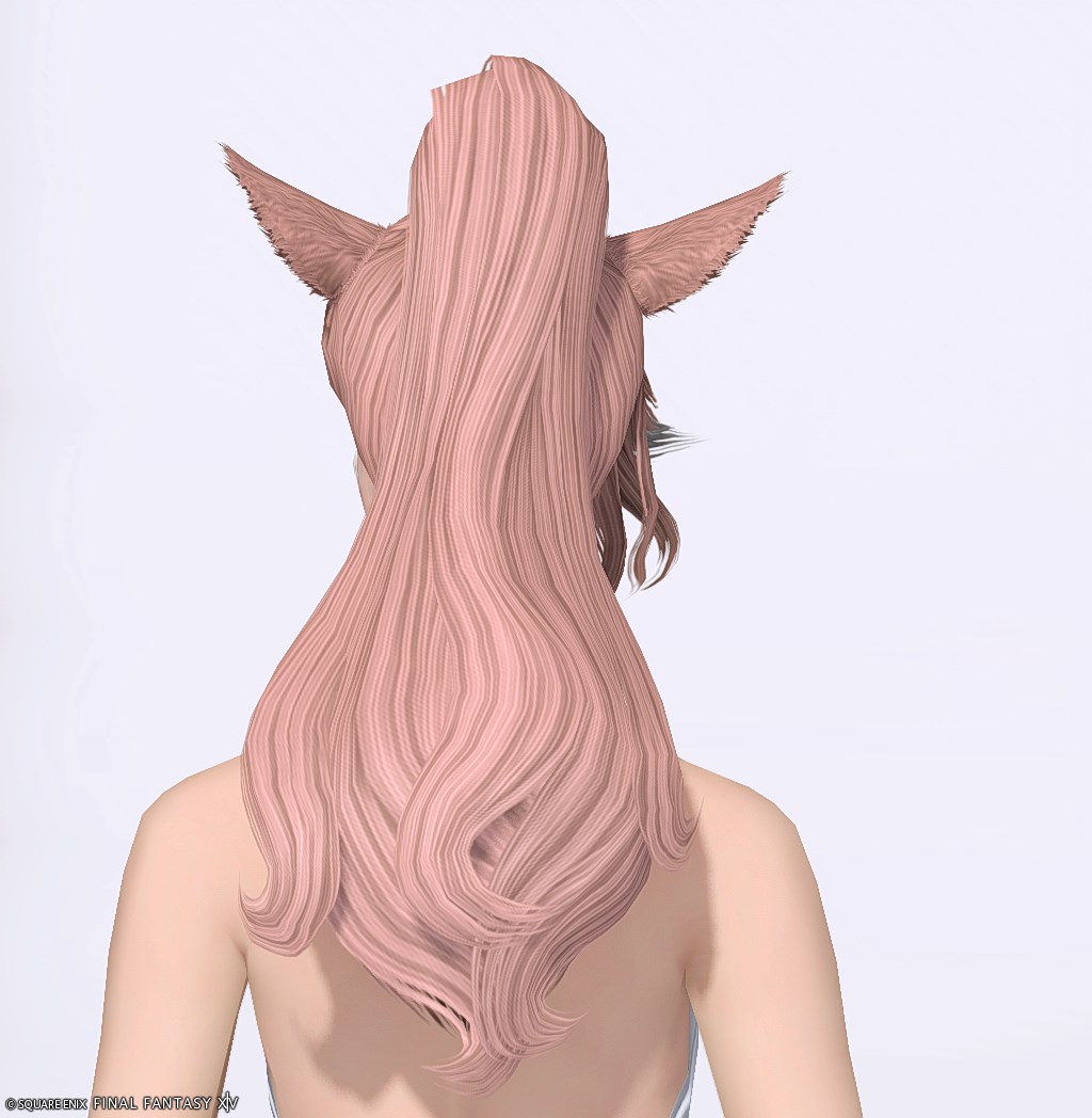 ヘアカタログ:編込ポニーテール