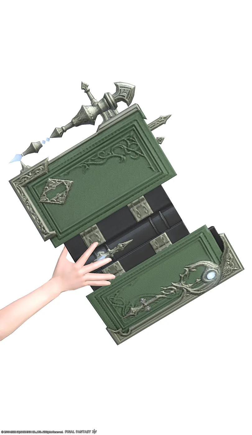 【FF14】マウンテンチキングリモア⚔️の見た目・入手方法（召喚士/魔道書）