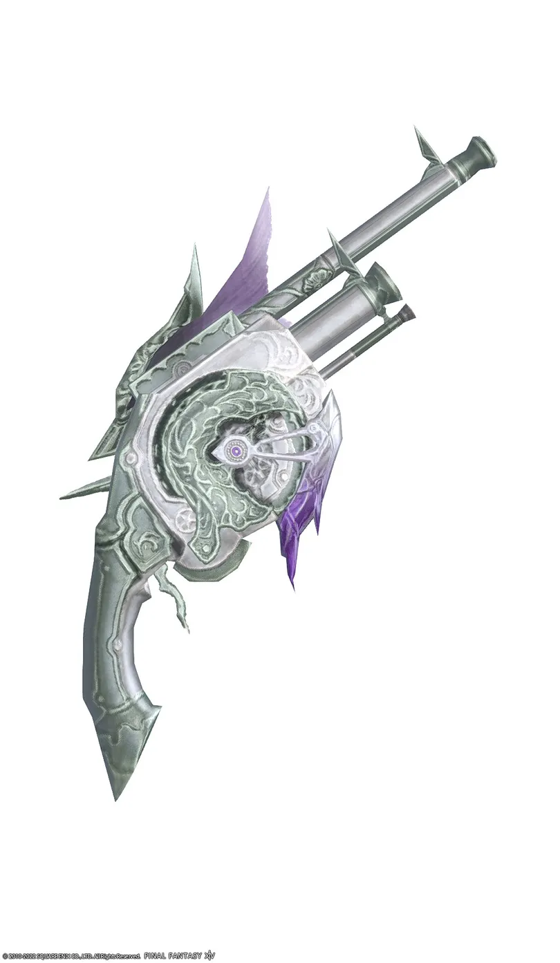 【FF14】ハイダリウムピストル⚔️の見た目・入手方法（機工士/銃）