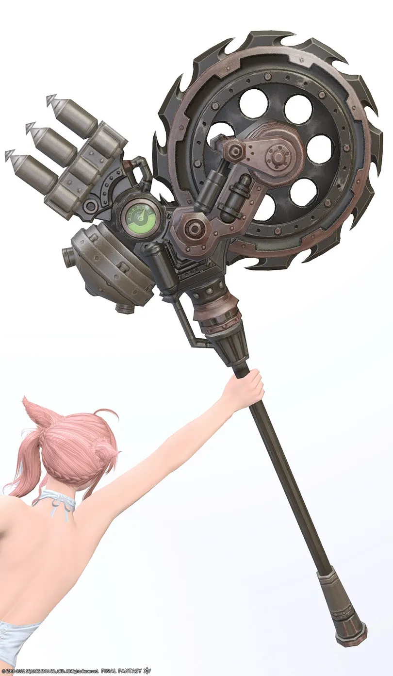 【FF14】インペリアル・マジテックアクス⚔️の見た目・入手方法（戦士/両手斧）【バブイルの塔】
