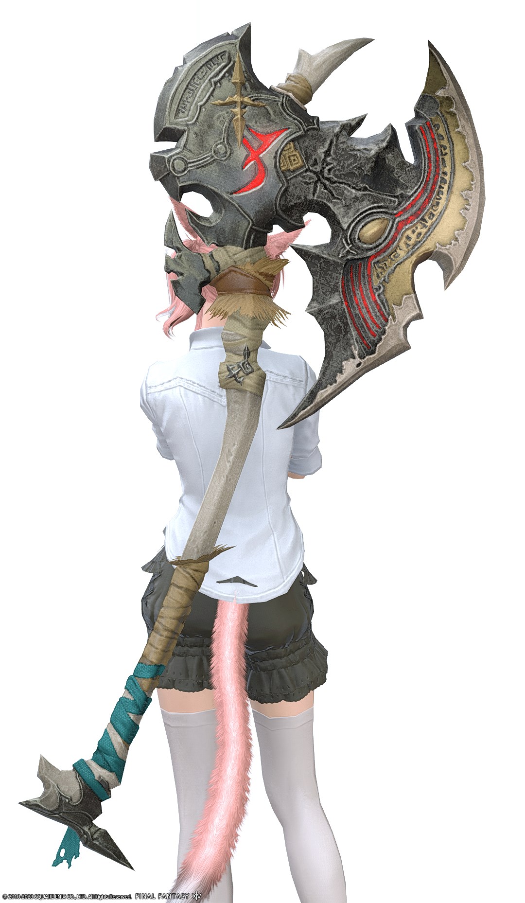 【FF14】マンダヴィル・アクス⚔️の見た目・入手方法（戦士/両手斧）【マンダヴィルウェポン1段階目(MW)】 3枚目