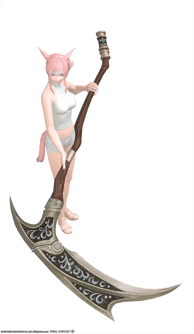 【FF14】クリスタリウム・ウォーサイズRE⚔️の見た目・入手方法（リーパー/両手鎌）