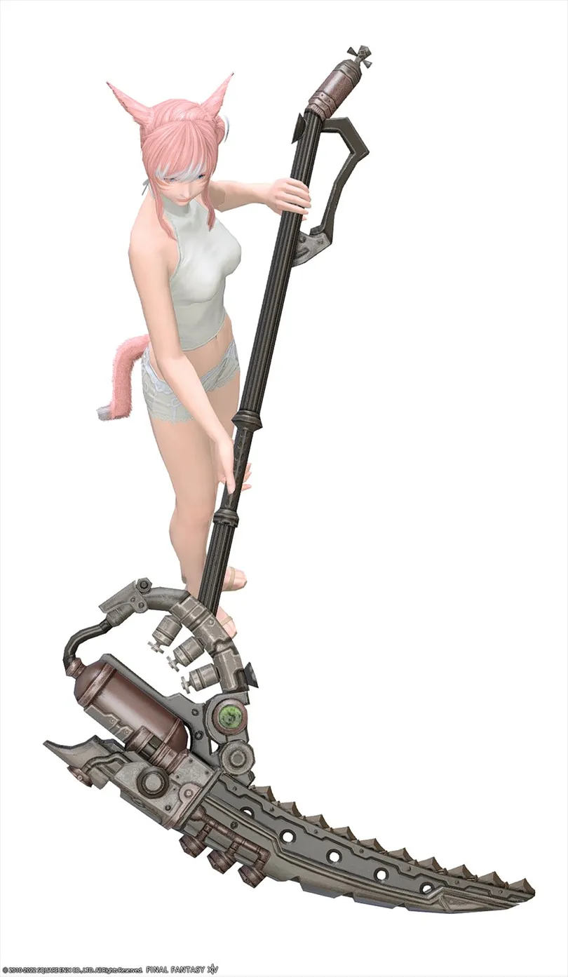 【FF14】インペリアル・マジテックウォーサイズ⚔️の見た目・入手方法（リーパー/両手鎌）【バブイルの塔】