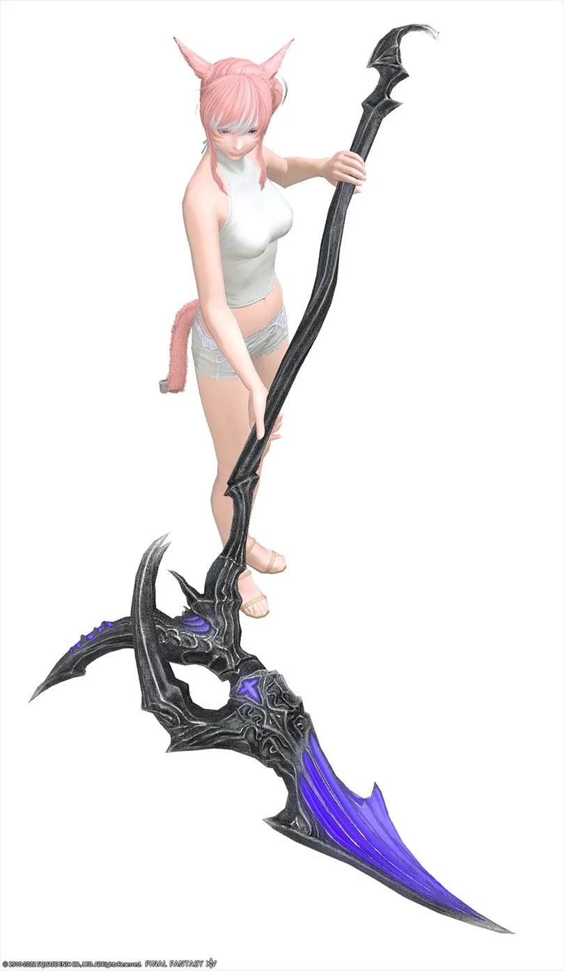 【FF14】モンストロムシックル⚔️の見た目・入手方法（リーパー/両手鎌）【ゾットの塔】