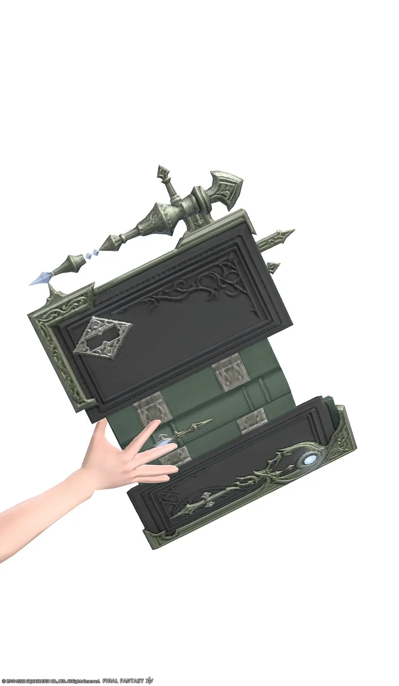 【FF14】マウンテンチキンコーデックス⚔️の見た目・入手方法（学者/魔道書）