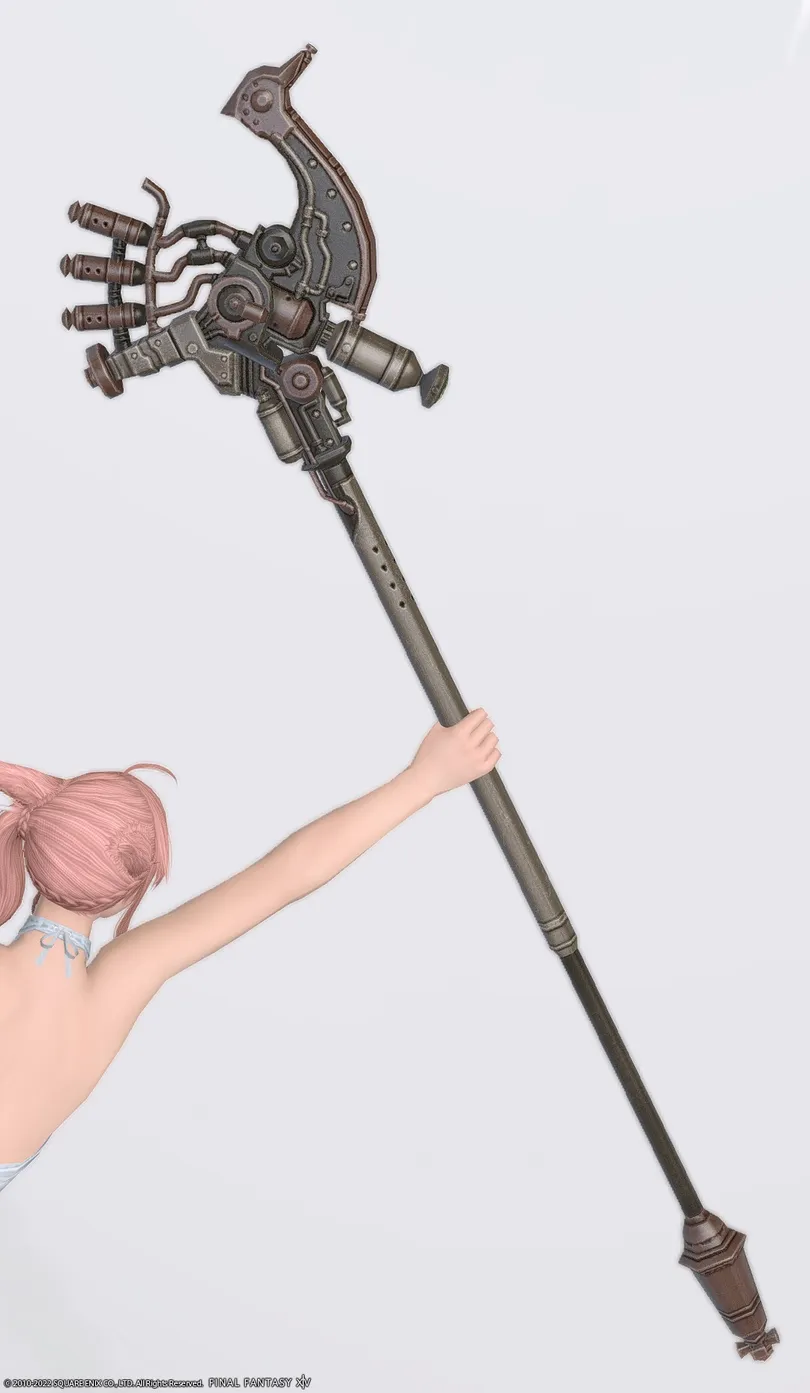 【FF14】インペリアル・マジテックケーン⚔️の見た目・入手方法(白魔道士/両手幻具)【バブイルの塔】